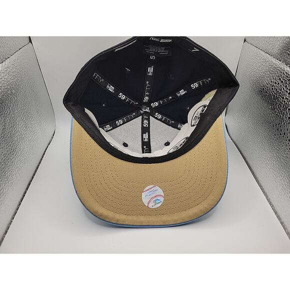 New York Yankees Hat New Era 59FIFTY Cap Fitted size 7 New Era MLB Baseball NY - Picture 9 of 10